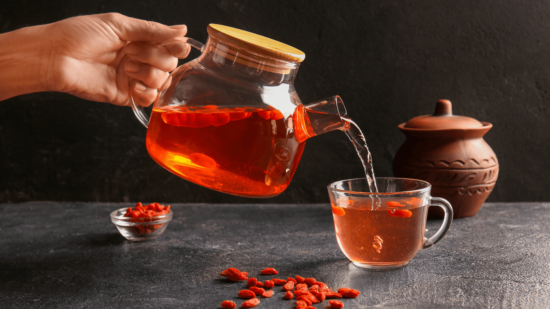 The Good and The Caution: Benefits and Side Effects of Goji, Ginseng, and Osmanthus Tea